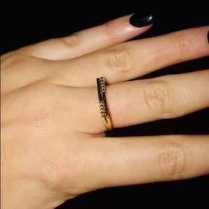 Kay’s Jewelry 10 Karat Gold Stackable Bar Ring